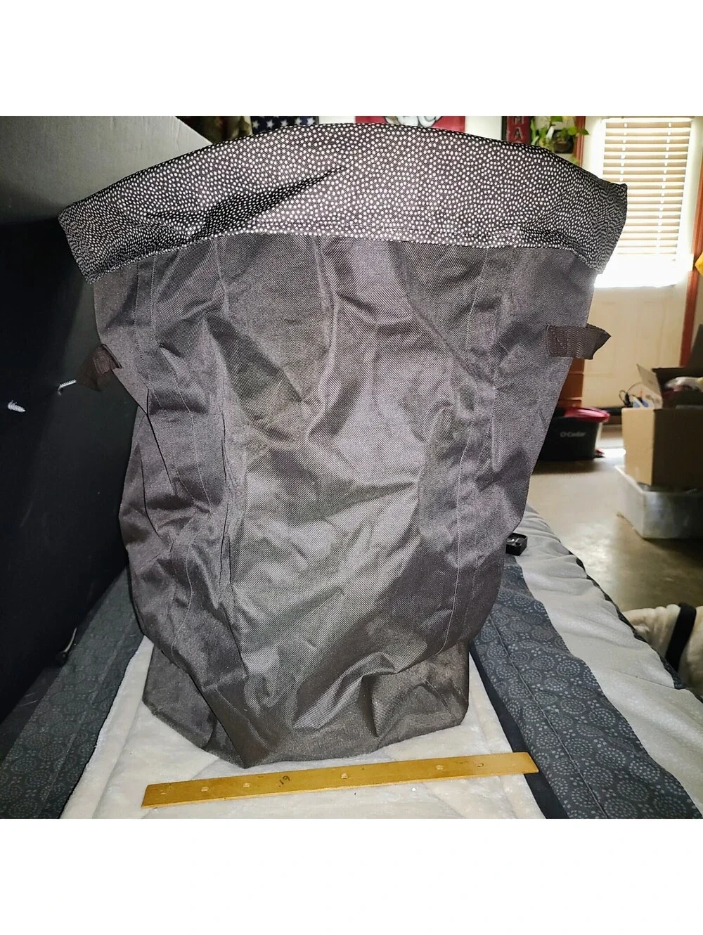 2 LARGE Thirty-One Round Collapsible Utility Bins One Retired Apple Blossom